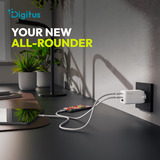 Digitus USB GaN Charger 67W, 2x USB-C, 1x USB-A, Ladegerät 