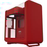 HYTE X50 , Tower-Gehäuse rot, Tempered Glass