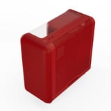 HYTE X50 , Tower-Gehäuse rot, Tempered Glass