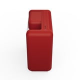 HYTE X50 , Tower-Gehäuse rot, Tempered Glass