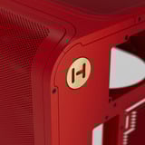 HYTE X50 , Tower-Gehäuse rot, Tempered Glass