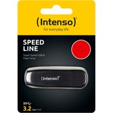 Intenso Speed Line 512 GB, USB-Stick schwarz, USB-A 3.2 Gen 1