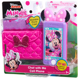 Just Play Disney Junior Minnie Mouse Chat With Me Cell Phone Set, Rollenspiel 