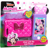 Just Play Disney Junior Minnie Mouse Chat With Me Cell Phone Set, Rollenspiel 