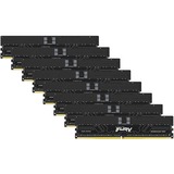 Kingston FURY DIMM 128 GB DDR5-6400 (8x 16 GB) Octa-Kit, Arbeitsspeicher schwarz, KF568R34RBK8-128, Renegade Pro, INTEL XMP