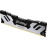 Kingston FURY DIMM 16 GB DDR5-6000  , Arbeitsspeicher schwarz/silber, KF560C32RS-16, Fury Renegade Silver, INTEL XMP