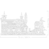 LEGO 10316 Icons Der Herr der Ringe: Bruchtal, Konstruktionsspielzeug 