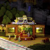 Lumibricks Mittelalterliche Truppenkutsche, Konstruktionsspielzeug 