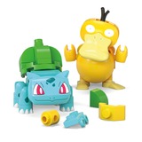Mattel MEGA Pokémon Poké Ball - Bulbasaur und Psyduck, Konstruktionsspielzeug 