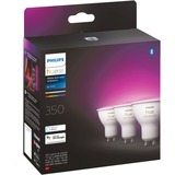 Philips Hue White & Color Ambiance GU10, LED-Lampe Dreierpack, ersetzt 35 Watt