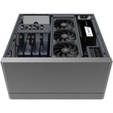 SilverStone SST-CW04TB Crown 04, HTPC-Gehäuse dunkelgrau