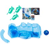 Spin Master Bakugan 2023 Training Set mit Core Ball Octogan vom Wasser-Clan, Geschicklichkeitsspiel Trainingslandschaft mit individuell zusammenstellbarer Actionfigur und Sammelkarten