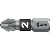 Wera Kraftform Kompakt 27 RA 1, Bit-Satz schwarz/grün, 6-teilig, 1/4", mit Ratschenfunktion