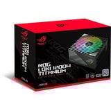 ASUS ROG Loki SFX-L 1200W Titanium, PC-Netzteil weiß, 1x 12VHPWR, 4x PCIe, Kabel-Management, 1200 Watt