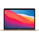 Apple MacBook Air 33,8 cm (13,3") 2020 CTO, Notebook gold, M1, 7-Core GPU, macOS Monterey, Deutsch, 256 GB SSD