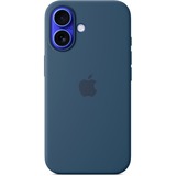 Apple Silikon Case mit MagSafe, Handyhülle dunkelblau, iPhone 16