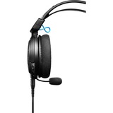 Audio-Technica ATH-GDL3BK, Gaming-Headset schwarz, 3,5 mm Klinke