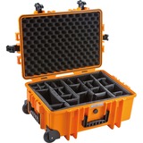 B&W outdoor.case Typ 6700 RPD, Koffer orange
