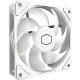 Cooler Master SickleFlow Edge 120 ARGB White Edition Fan Kit, Gehäuselüfter weiß, 3er-Pack, mit A1 Mini LED Controller, 120 mm
