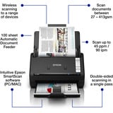 Epson Workforce ES-550W, Einzugsscanner schwarz