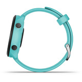 Garmin Forerunner 55, Smartwatch türkis/schwarz, 42 mm, Silikon-Armband