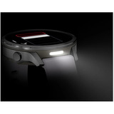 Garmin Venu 4 - 41 mm, Smartwatch silber/grau, Silikon-Armband in lavendelblau
