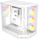 HYTE Y50 Snow White, Tower-Gehäuse weiß, Tempered Glass x 3