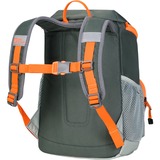 Jack Wolfskin ERLEBNIS PACK, Rucksack grün/orange, 11 Liter