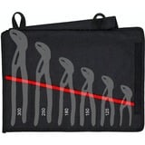 KNIPEX Cobra Kult Tasche 00 19 55 S5  LE schwarz/rot, leer