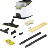 Kärcher Dampfreiniger SC 4 Deluxe EasyFix weiß/schwarz, 2.250 Watt, mit Bodenreinigungsset EasyFix