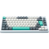 Keychron OEM Dye-Sub PBT Full Keycap-Set - Gray White Mint, Tastenkappe weiß/mint, 137 Stück, DE-Layout (ISO)