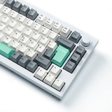 Keychron OEM Dye-Sub PBT Full Keycap-Set - Gray White Mint, Tastenkappe weiß/mint, 137 Stück, DE-Layout (ISO)