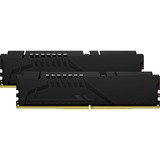 Kingston FURY DIMM 32 GB DDR5-6000 (2x 16 GB) Dual-Kit, Arbeitsspeicher schwarz, KF560C36BBE2K2-32, FURY Beast Black, INTEL XMP, AMD EXPO