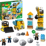 LEGO 10932 DUPLO Baustelle mit Abrissbirne, Konstruktionsspielzeug