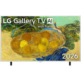 LG 65LX7B6LA.AEEQ (Gallery TV), QNED-Fernseher 165 cm (65 Zoll), silber/schwarz, UltraHD/4K, Gallery+, PVR, TimeShift