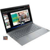 Lenovo ThinkBook 14 AMD G4 (21DK0004GE), Notebook grau, Windows 11 Pro 64-Bit, 512 GB SSD