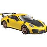 Maisto Porsche 911 GT2 RS, Modellfahrzeug gelb/schwarz, 1:24