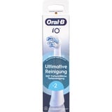 Oral-B Oral-B iO Ultimative Reinigung 2er, Aufsteckbürste weiß, Überlegene Plaque-Entfernung