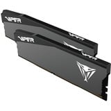 Patriot DIMM 48 GB DDR5-8000 (2x 24 GB) Dual-Kit, Arbeitsspeicher schwarz, VEU548G8036K, Viper Elite 5 Ultra, INTEL XMP