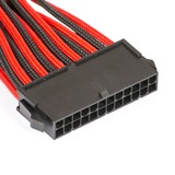 Phanteks Verlängerungskabel 24-Pin ATX schwarz/rot, 50cm