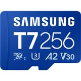 Samsung T7 microSDXC 256 GB, Speicherkarte blau