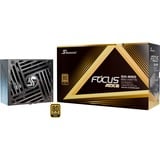 Seasonic FOCUS GX-850-V4 850W ATX3.1, PC-Netzteil schwarz, 1x 12-Pin High Power GPU, 3x PCIe, Kabel-Management, 850 Watt