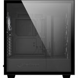 Sharkoon Rebel C50 RGB Generalüberholt, Tower-Gehäuse schwarz, Gehärtetes Glas