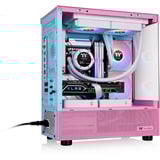 Thermaltake View 170 TG ARGB , Tower-Gehäuse rosa, Tempered Glass x 2