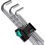 Wera 950/9 Hex-Plus 2 Winkelschlüsselsatz, 9-teilig, Schraubendreher mit Halteclip