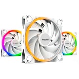be quiet! Light Wings White 140mm PWM high-speed Triple Pack, Gehäuselüfter weiß, 3er Pack, inkl. ARGB-Hub, 140 mm