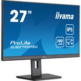 iiyama ProLite XUB2792HSU-B6, LED-Monitor 69 cm (27 Zoll), schwarz (matt), FullHD, IPS, AMD Free-Sync, 100Hz Panel