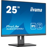 iiyama XUB2595WSU-B5, LED-Monitor 63 cm(25 Zoll), schwarz, WUXGA, HDMI, DisplayPort