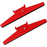 BESSEY Adapter KR-AS für Korpuszwinge rot, 2 Stück