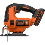 BLACK+DECKER Akku-Stichsäge BDCJS18, 18Volt orange/schwarz, Li-Ionen Akku 2,0Ah